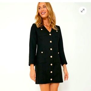 Black Tweed Keira Dress, size xxxl